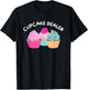 Cupcake Dealer - Funny Cupcake Baker Pastry Baking Gift T-Shirt - T-Shirt | Black