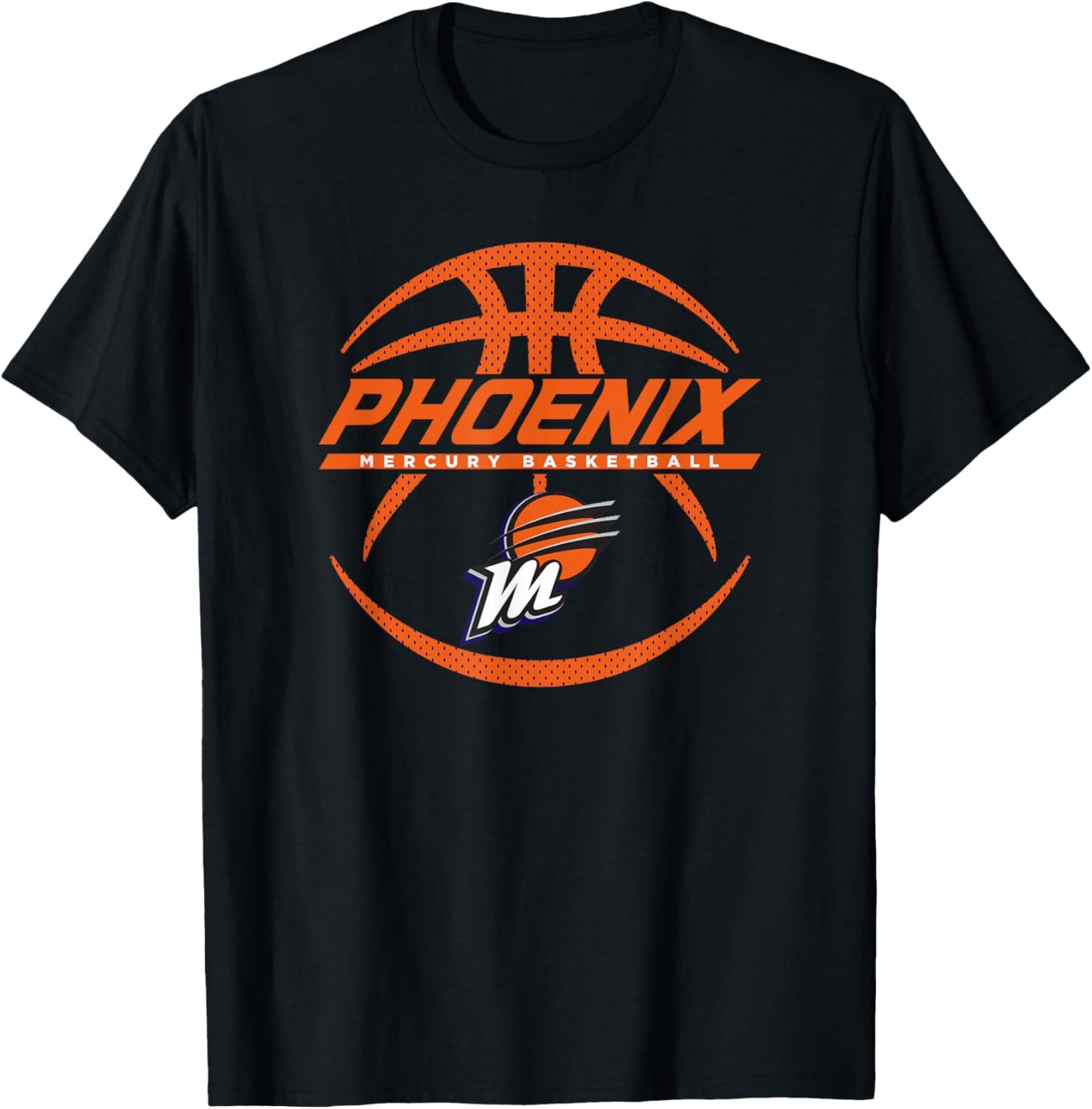 WNBA Phoenix Mercury The Rock T-Shirt - T-Shirt | Black