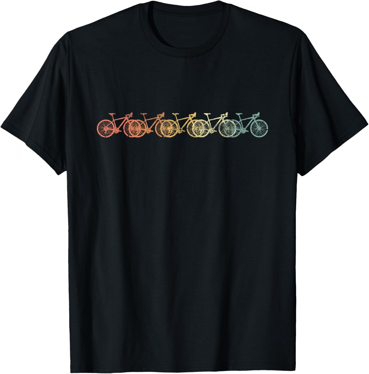 Bicycle Vintage Road Bike T-Shirt - T-Shirt | Black