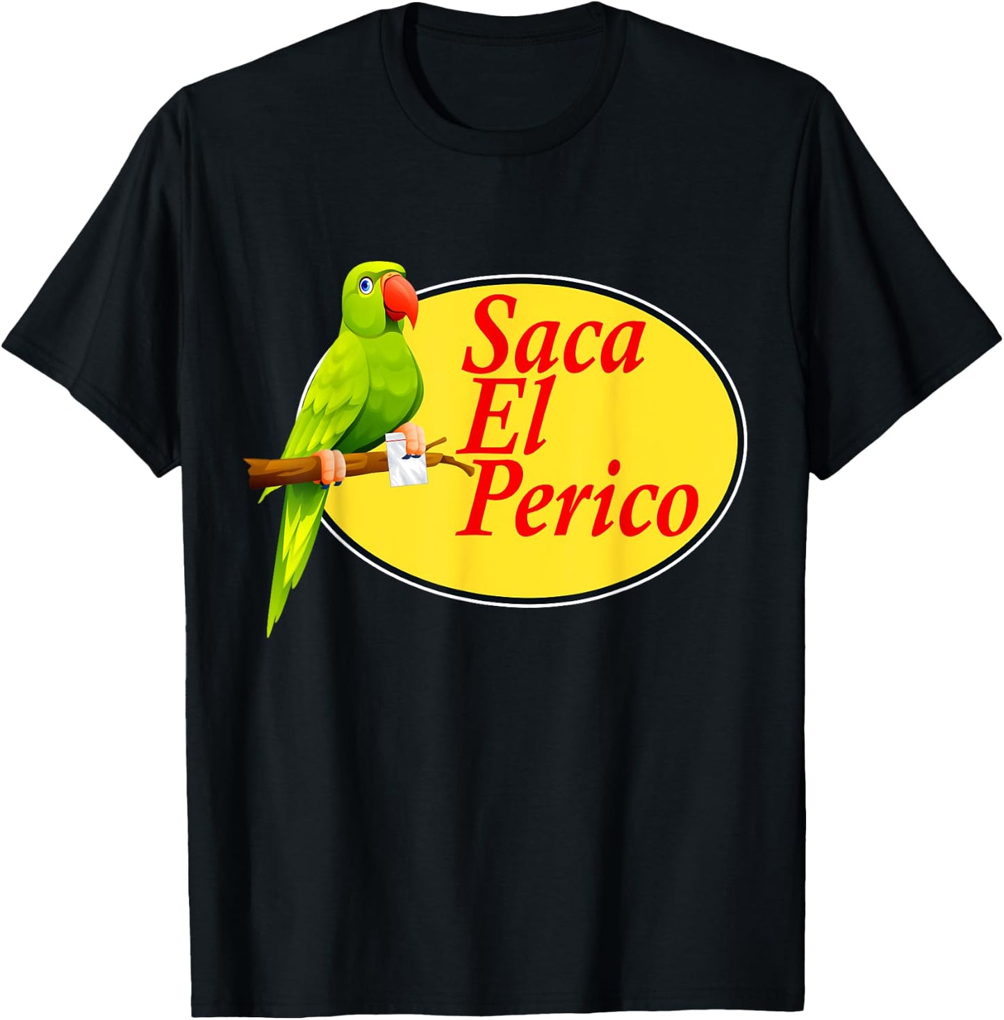 Saca El Perico T-Shirt - T-Shirt | Black