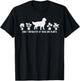 Easily Distracted By Dogs and Plants Funny Plant Dog Lover T-Shirt - T-Shirt | Black