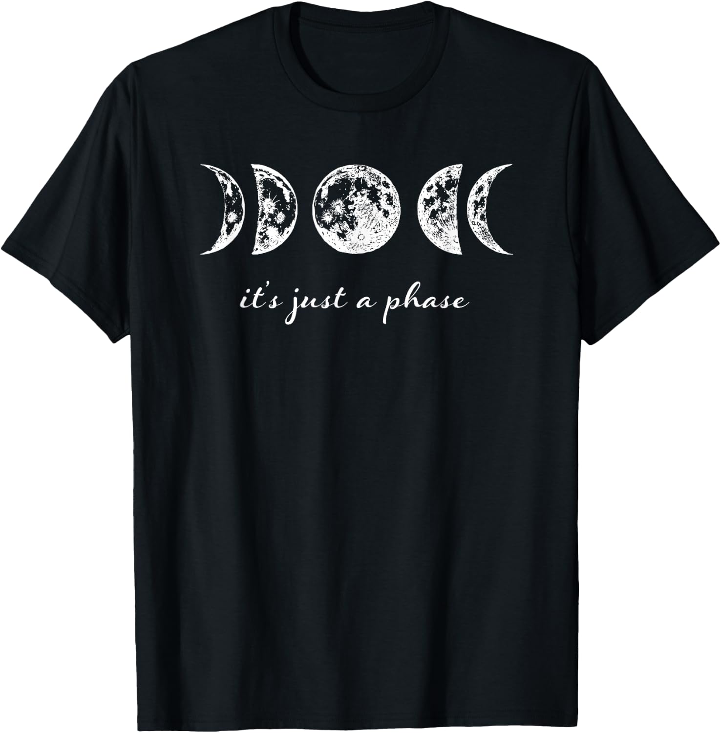Moon Lover Gifts Mother's Day Moon Phases Moon Lovers T-Shirt - T-Shirt | Black