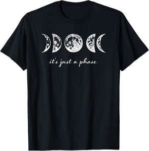 Moon Lover Gifts Mother's Day Moon Phases Moon Lovers T-Shirt - T-Shirt | Black