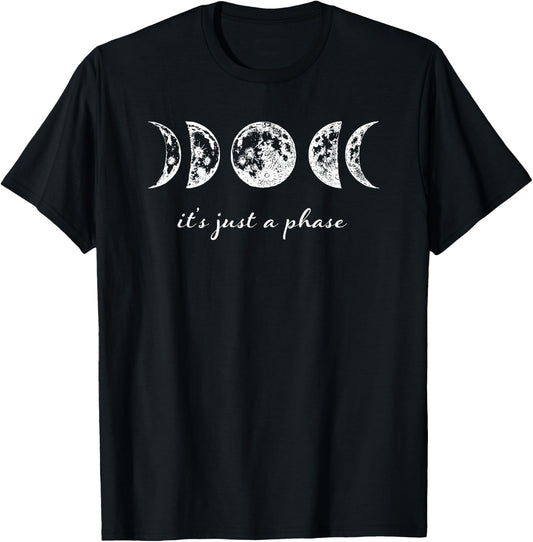 Moon Lover Gifts Mother's Day Moon Phases Moon Lovers T-Shirt - T-Shirt | Black