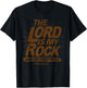 The Lord Is My Rock Prayer T-Shirt - T-Shirt | Black