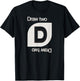 UNO - Draw Two Card T-Shirt - T-Shirt | Black