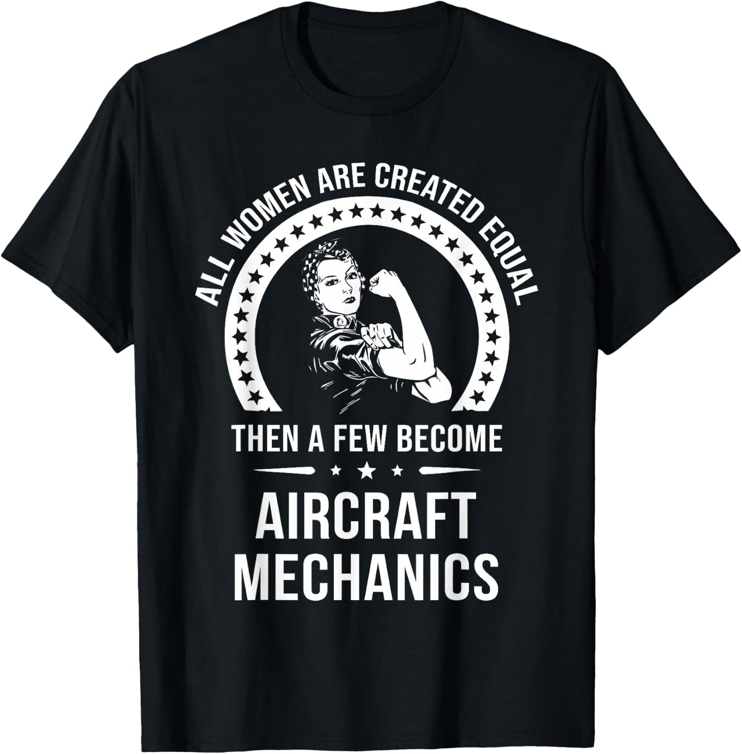 Aircraft Mechanic Shirt | Aircraft Mechanic T-Shirt - T-Shirt | Black