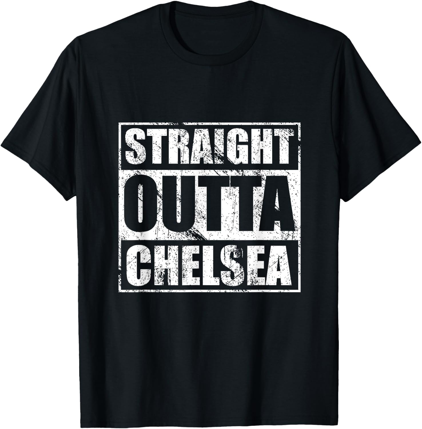 Straight Outta Chelsea NYC Pride New York City Manhattan T-Shirt - T-Shirt | Black