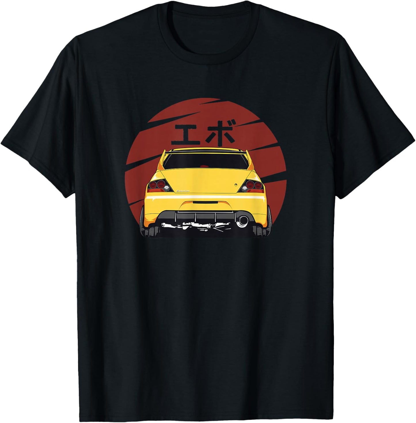 Vintage JDM Evo T-Shirt - T-Shirt | Black