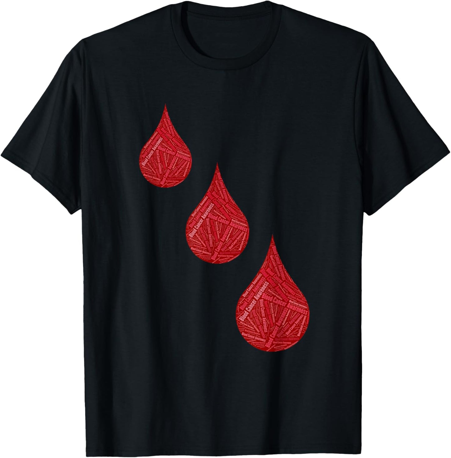 Blood Cancer blood cancer awareness T-Shirt - T-Shirt | Black