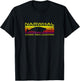Retro 1980s Narwhal Magic Sea Unicorn T-Shirt - T-Shirt | Black
