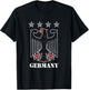 German Bird Eagle Germany Flag Germany Gift T-Shirt - T-Shirt | Black