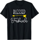Blessed Fabuela Cute Cool T-Shirt - T-Shirt | Black