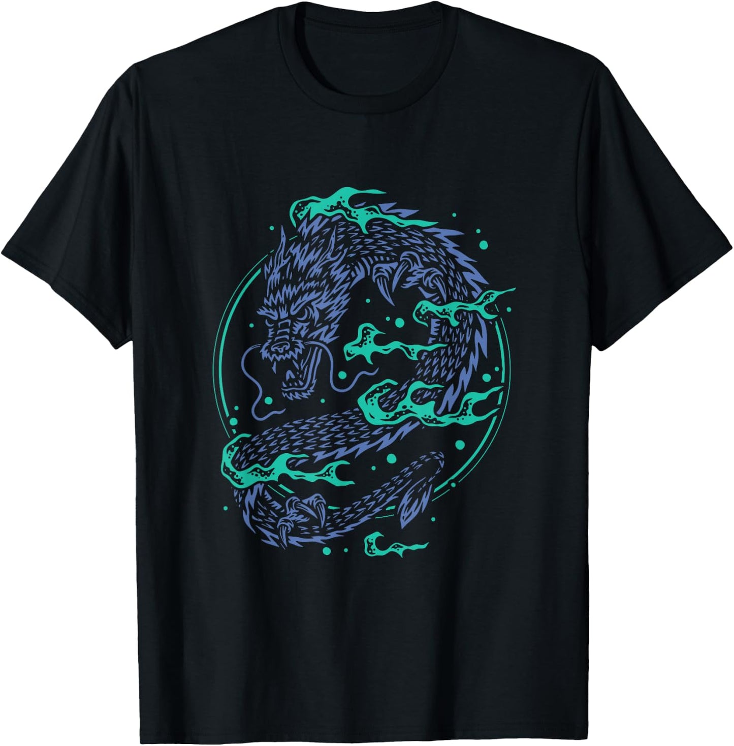 Chinese Dragon T-Shirt - T-Shirt | Black