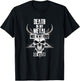 Death in my Metal, Not in my Food. Go Vegan T-Shirt - T-Shirt | Black