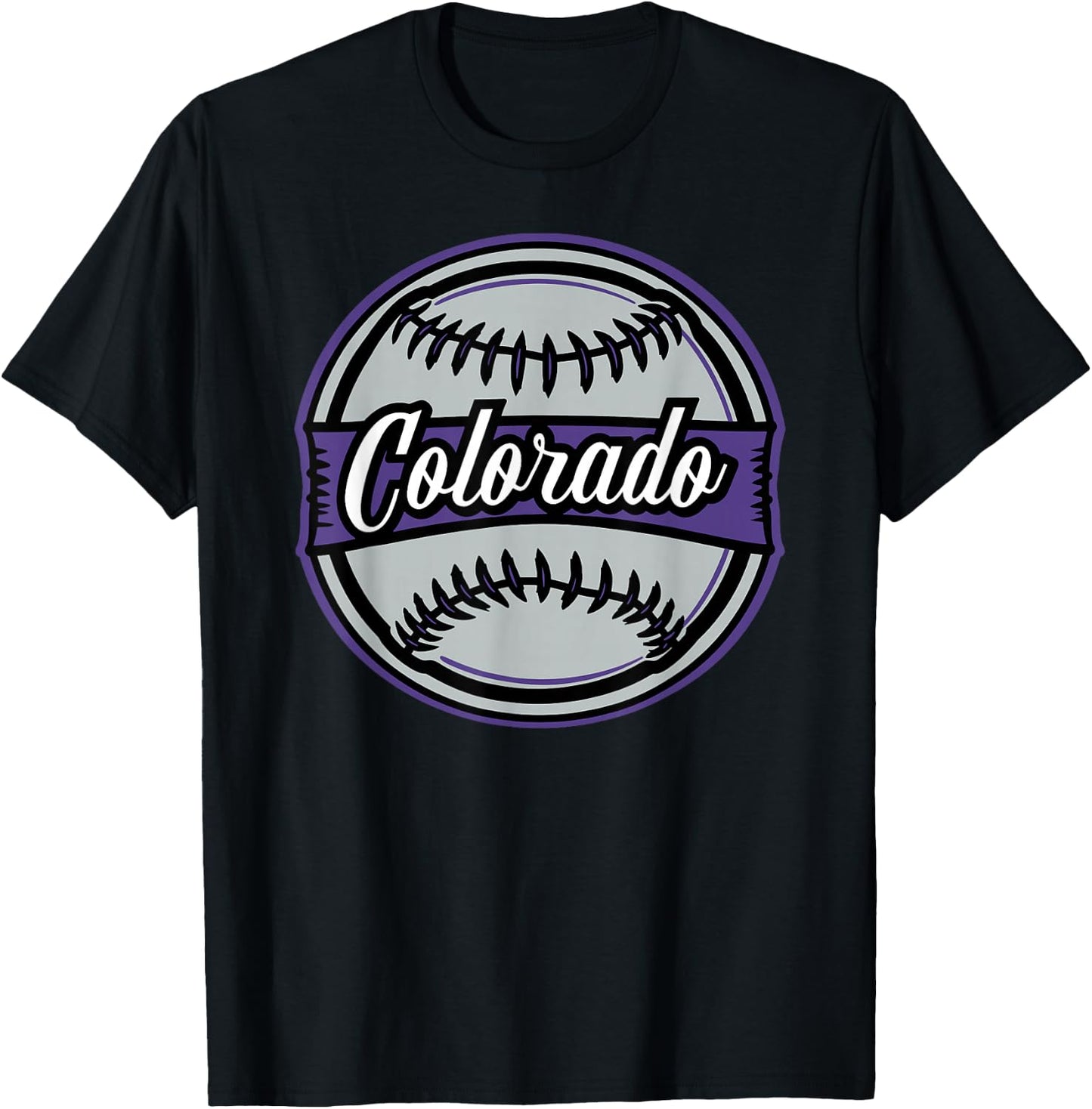 Colorado Baseball T-Shirt - T-Shirt | Black