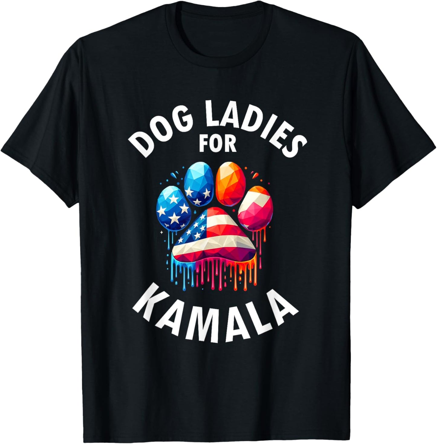 Dog Ladies For Kamala - Childless Dog Ladies T-Shirt - T-Shirt | Black