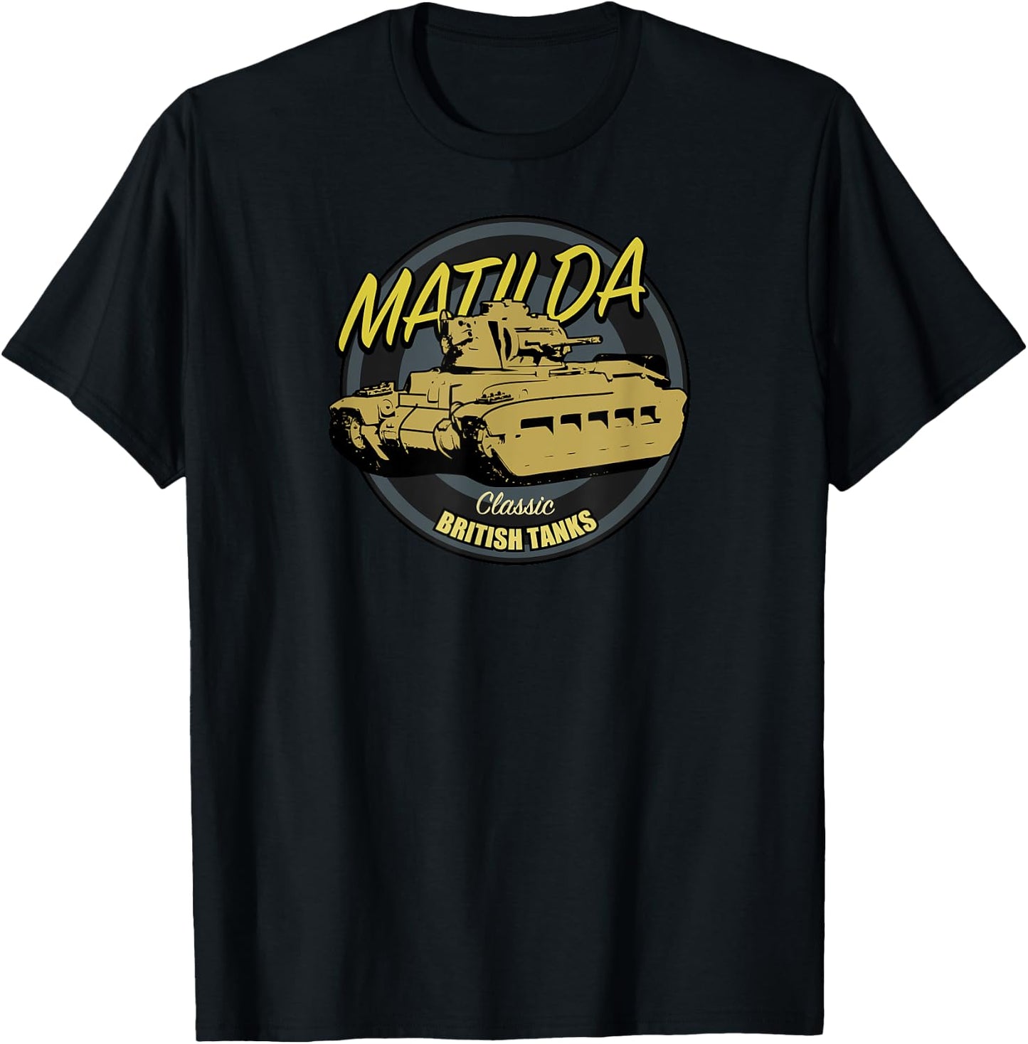 Matilda Tank T-Shirt - T-Shirt | Black
