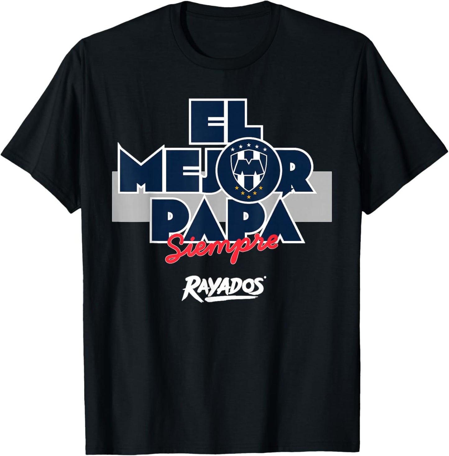 Exclusive Collection of Rayados de Monterrey T-Shirt - T-Shirt | Black