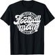 Football Mom Crazy Proud Always Loud Game Day Thanksgiving T-Shirt - T-Shirt | Black