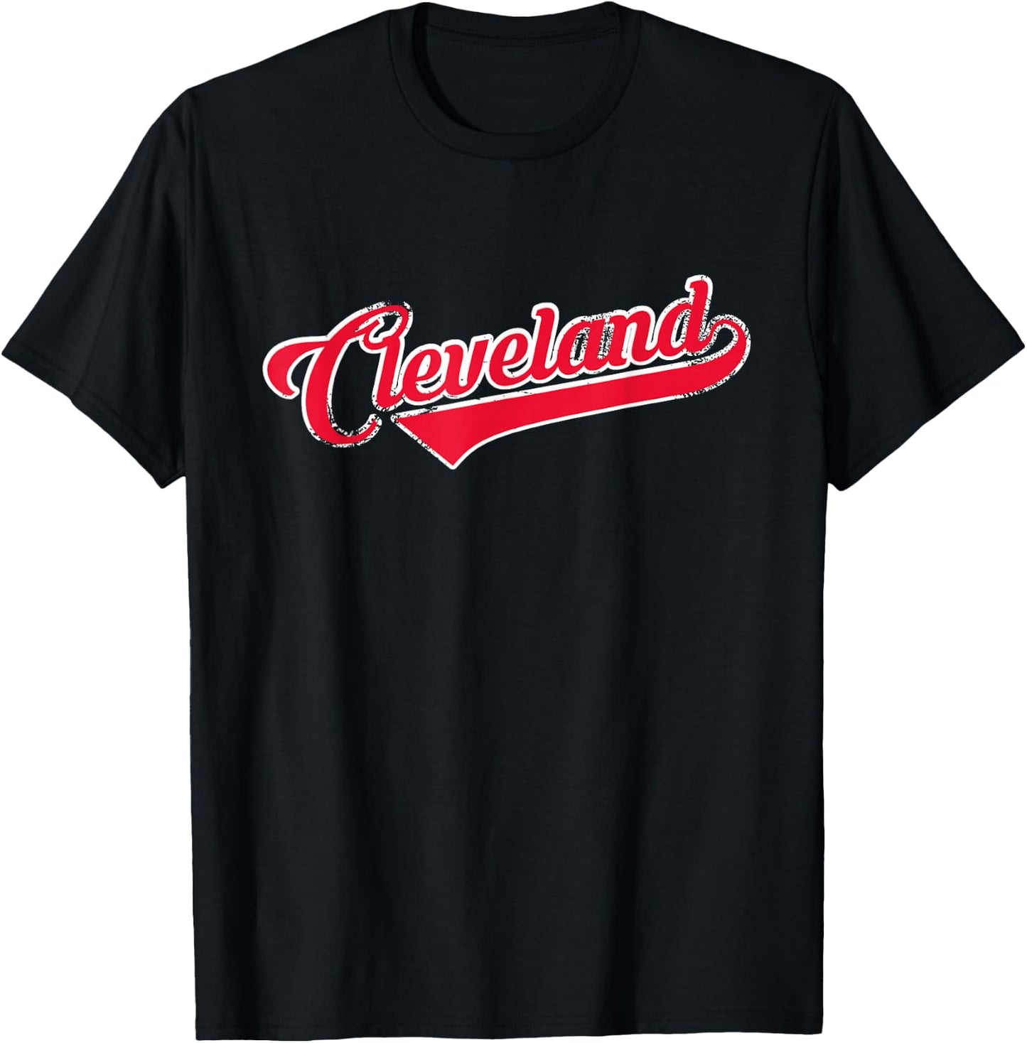 Cleveland Ohio Baseball T-Shirt - T-Shirt | Black