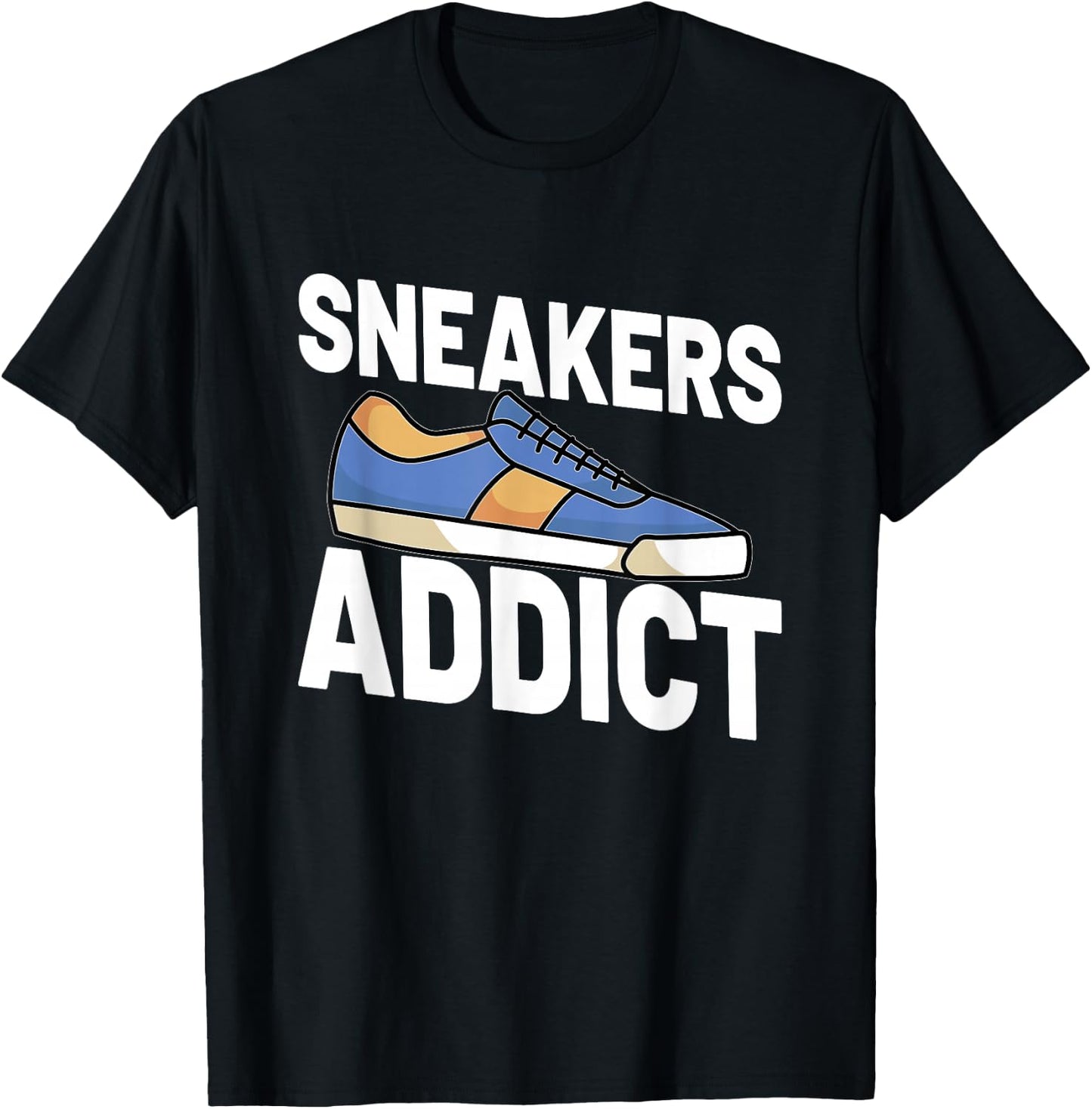 Sneaker Shoe Shoes Streetwear Basketball Fashion T-Shirt - T-Shirt | Black