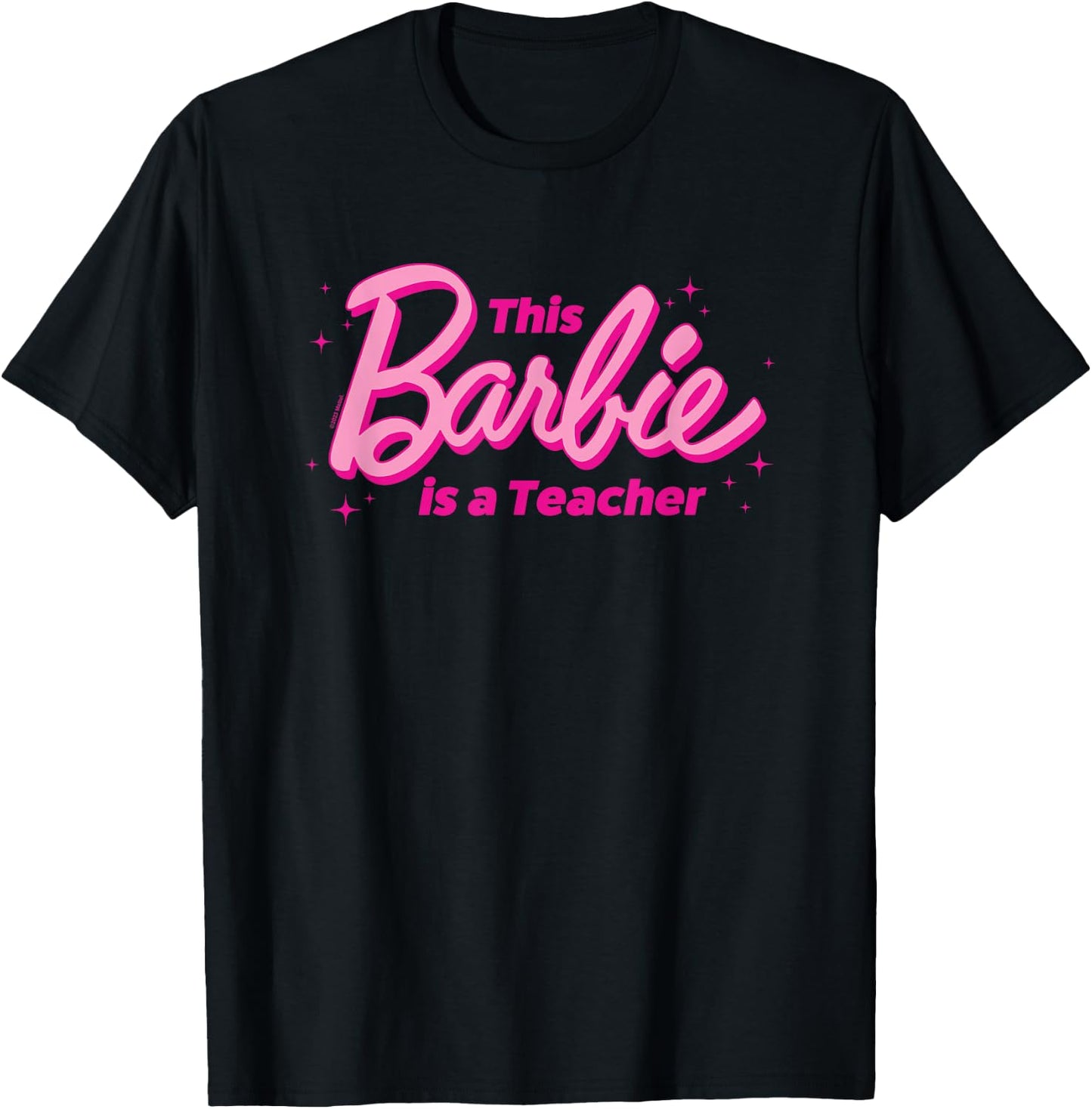 Barbie - This Barbie is A Teacher T-Shirt - T-Shirt | Black