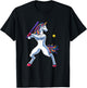 Funny Unicorn Softball Player Baseball Batter Hitter Gifts T-Shirt - T-Shirt | Black