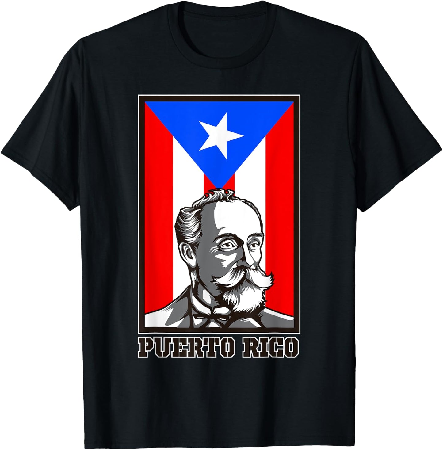 Eugenio Maria de Hostos - Puerto Rican Writer And Statesman T-Shirt - T-Shirt | Black