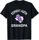 Stephen F. Austin State Lumberjacks Arched Grandpa T-Shirt - T-Shirt | Black