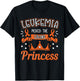 Leukemia Picked The Wrong Princess Cancer Awareness Women T-Shirt - T-Shirt | Black