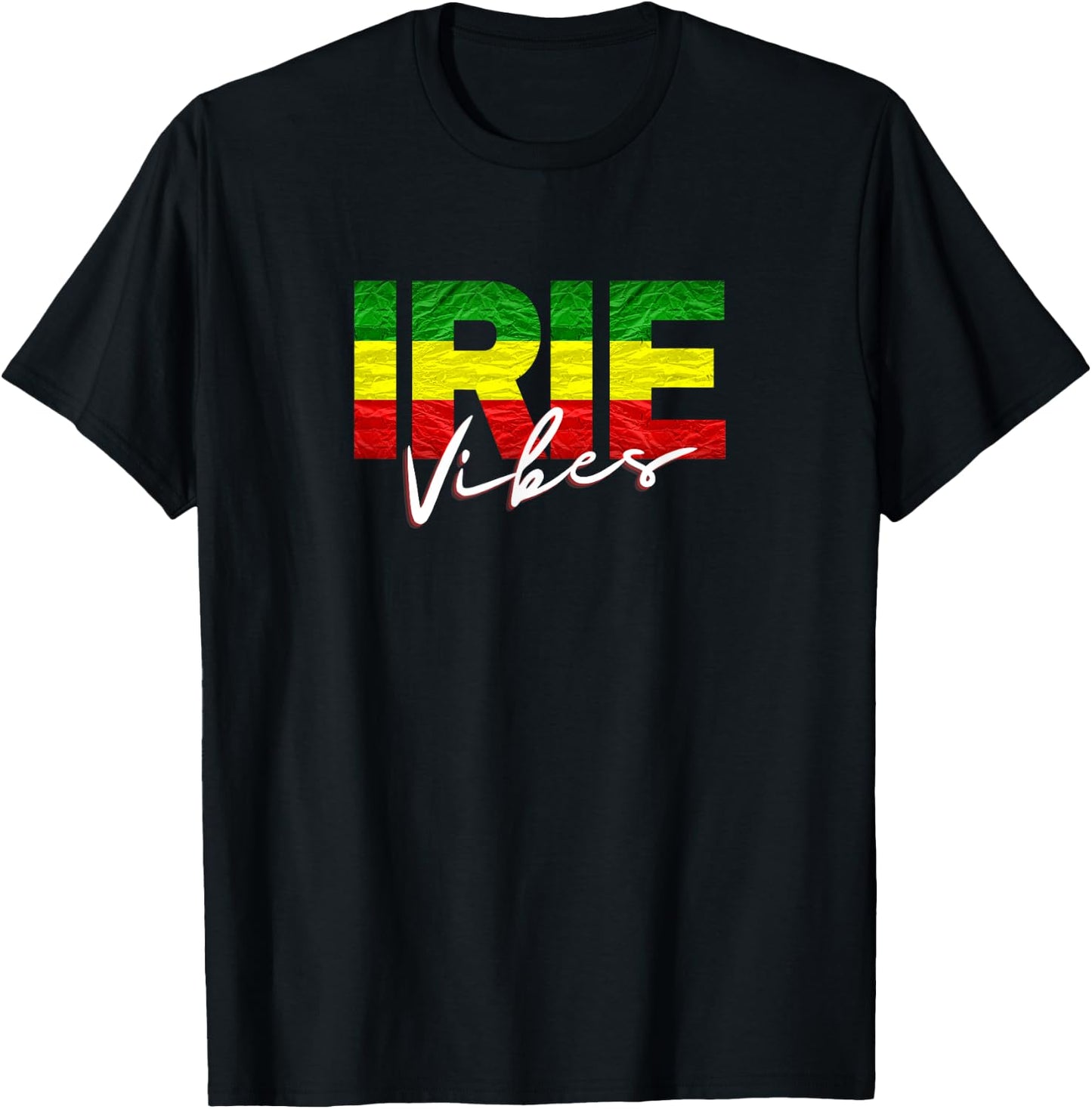 Irie Vibes T-Shirt - T-Shirt | Black