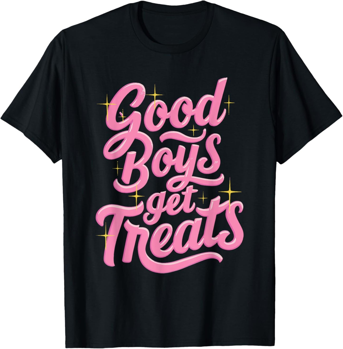 Good Boys Get Treats T-Shirt - T-Shirt | Black