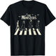 The Monsters - Funny Monsters Crossing the Road T-Shirt - T-Shirt | Black
