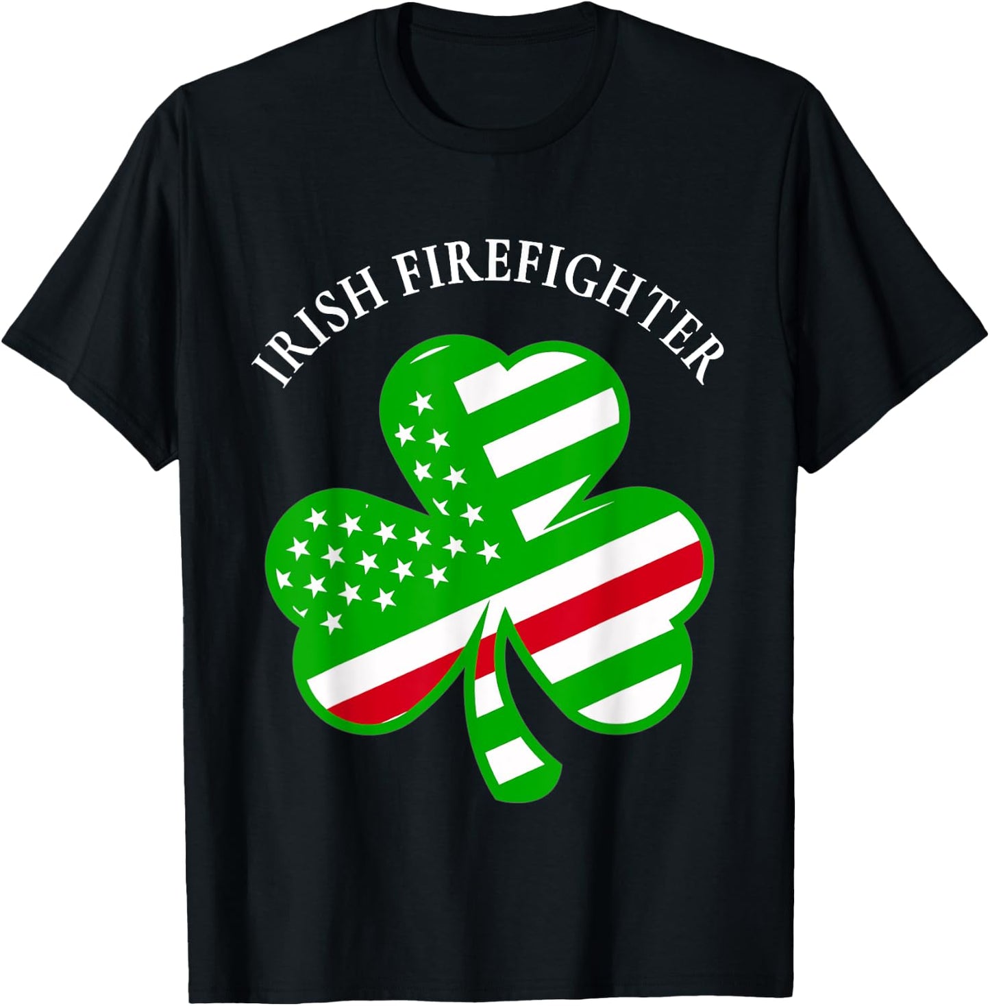 Volunteer Firefighters: Irish Firefighter T-Shirt - T-Shirt | Black