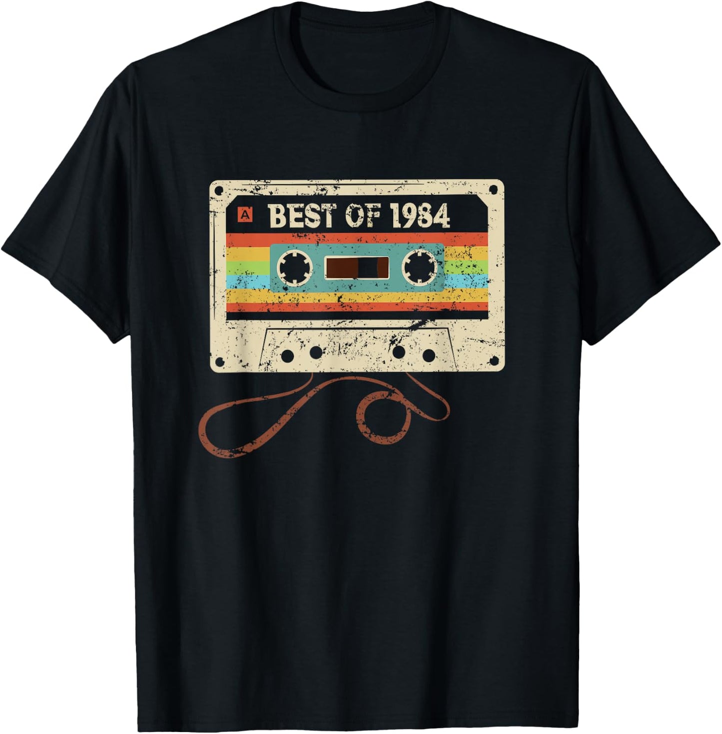 Best of 1984 Cool 41 Year Old Bday Men Women 41st Birthday T-Shirt - T-Shirt | Black