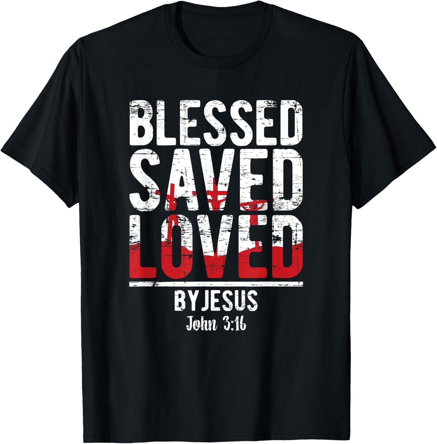 Christian Prayer Bible Verse Christianity Faith Prayer T-Shirt - T-Shirt | Black