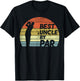 Best Uncle By Par Golf Fathers Day Golfer Uncle Gift T-Shirt - T-Shirt | Black