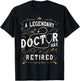 Retired Doctor Retirement for Retiring Medical MD Retired T-Shirt - T-Shirt | Black