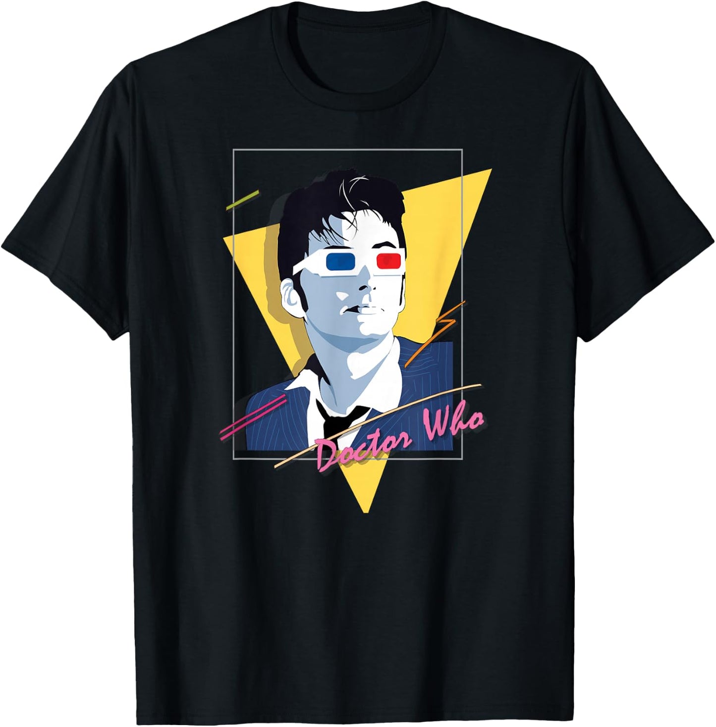80s Tenant Retro Time Traveler Sci-Fi Fan T-Shirt - T-Shirt | Black