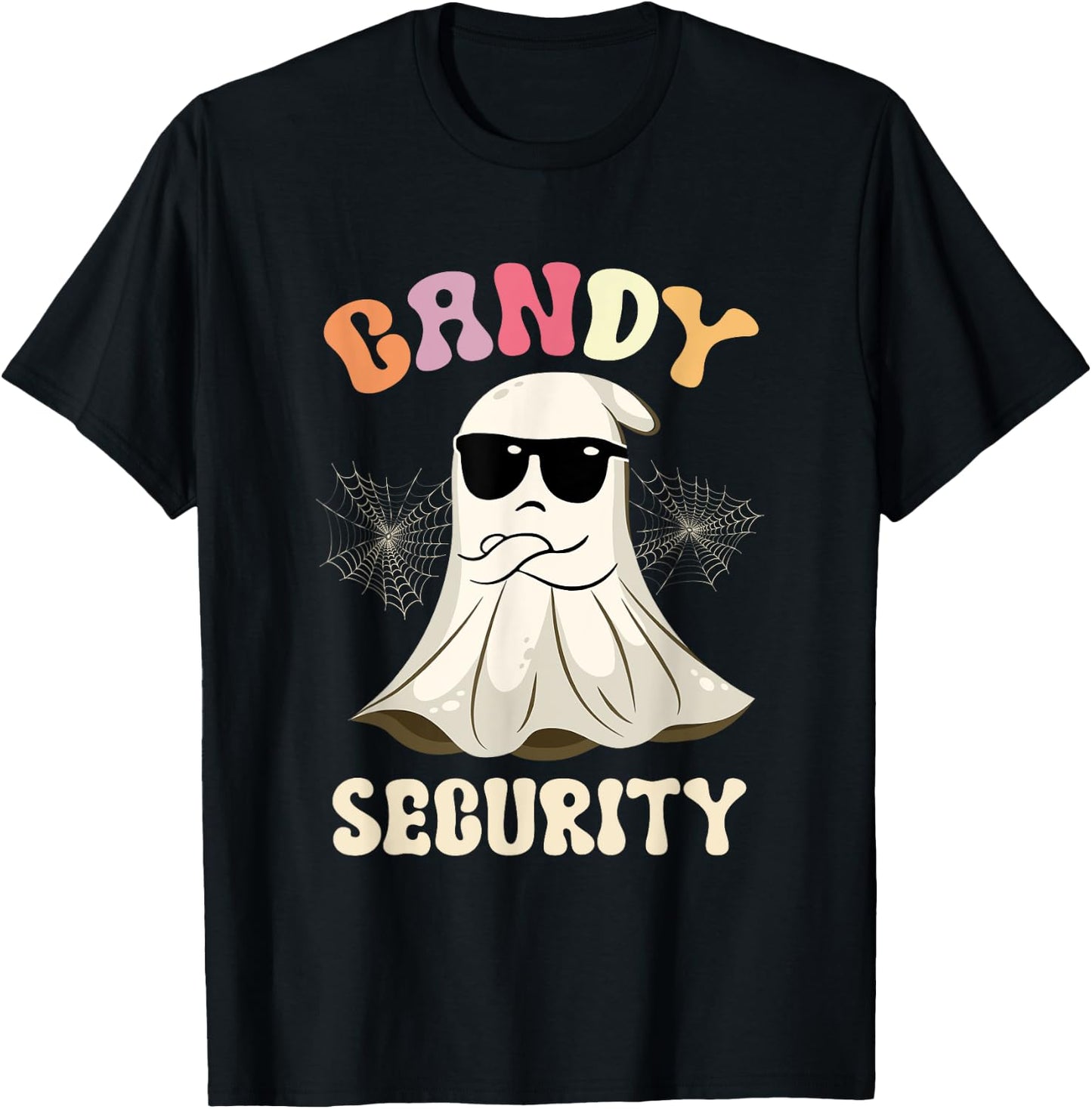 Candy Security Funny Halloween Costume T-Shirt - T-Shirt | Black