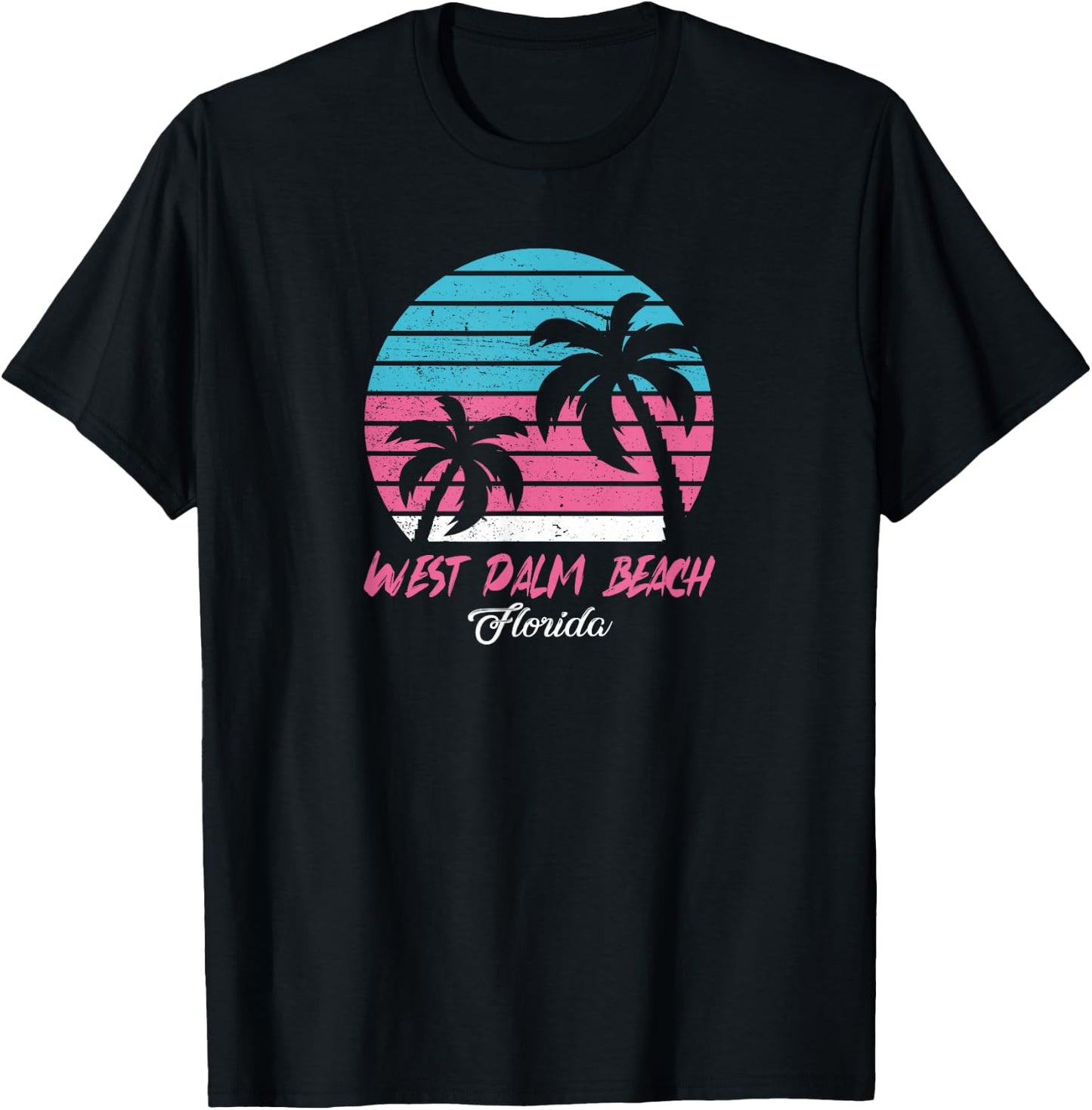 West Palm Beach Souvenir - Florida Reminder Women T-Shirt - T-Shirt | Black