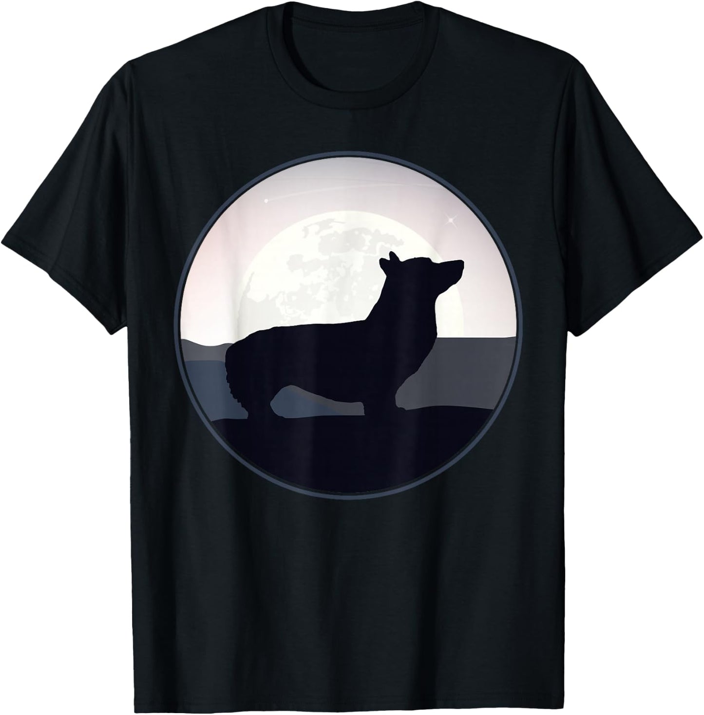 Welsh Corgi Pembroke Welsh Corgi Cardigan T-Shirt - T-Shirt | Black