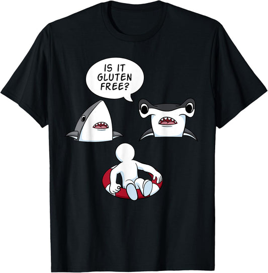 Is It Gluten Free? Celiac Disease Nutritional Plan Gift T-Shirt - T-Shirt | Black