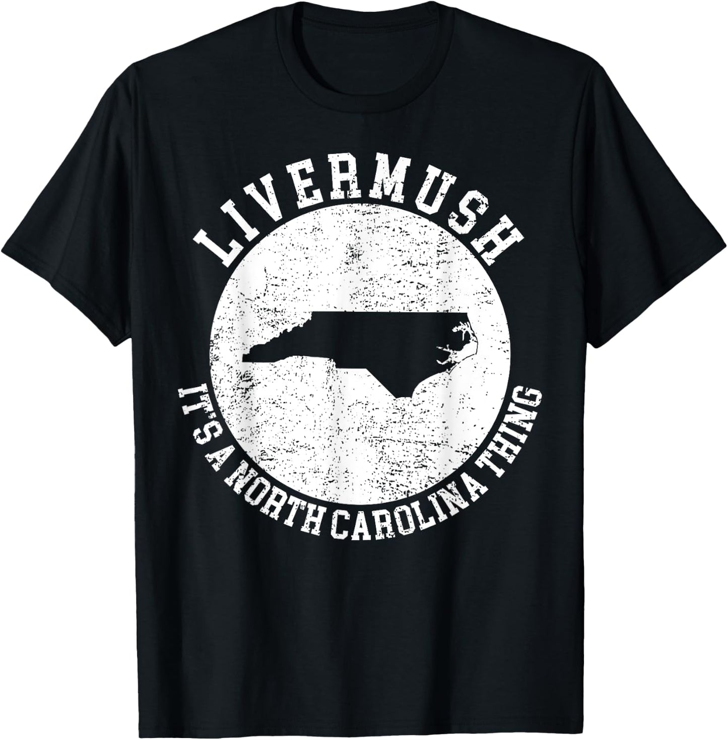 It's A North Carolina Thing Livermush T-Shirt - T-Shirt | Black