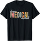 Obgyn Medical Assistant Gynecology Nurse Retro Leopard T-Shirt - T-Shirt | Black