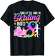 8th Birthday Party Ice Skating Girl 8 Year Old Ice Skater T-Shirt - T-Shirt | Black