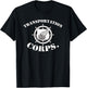 Army Transportation Corp Insignia Badge T-Shirt - T-Shirt | Black