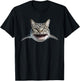 Catshark, silly cat shark face, funny sea monster Women Kids T-Shirt - T-Shirt | Black