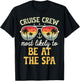 Most Likely To Be At The Spa Matching Family Cruise 2025 T-Shirt - T-Shirt | Black